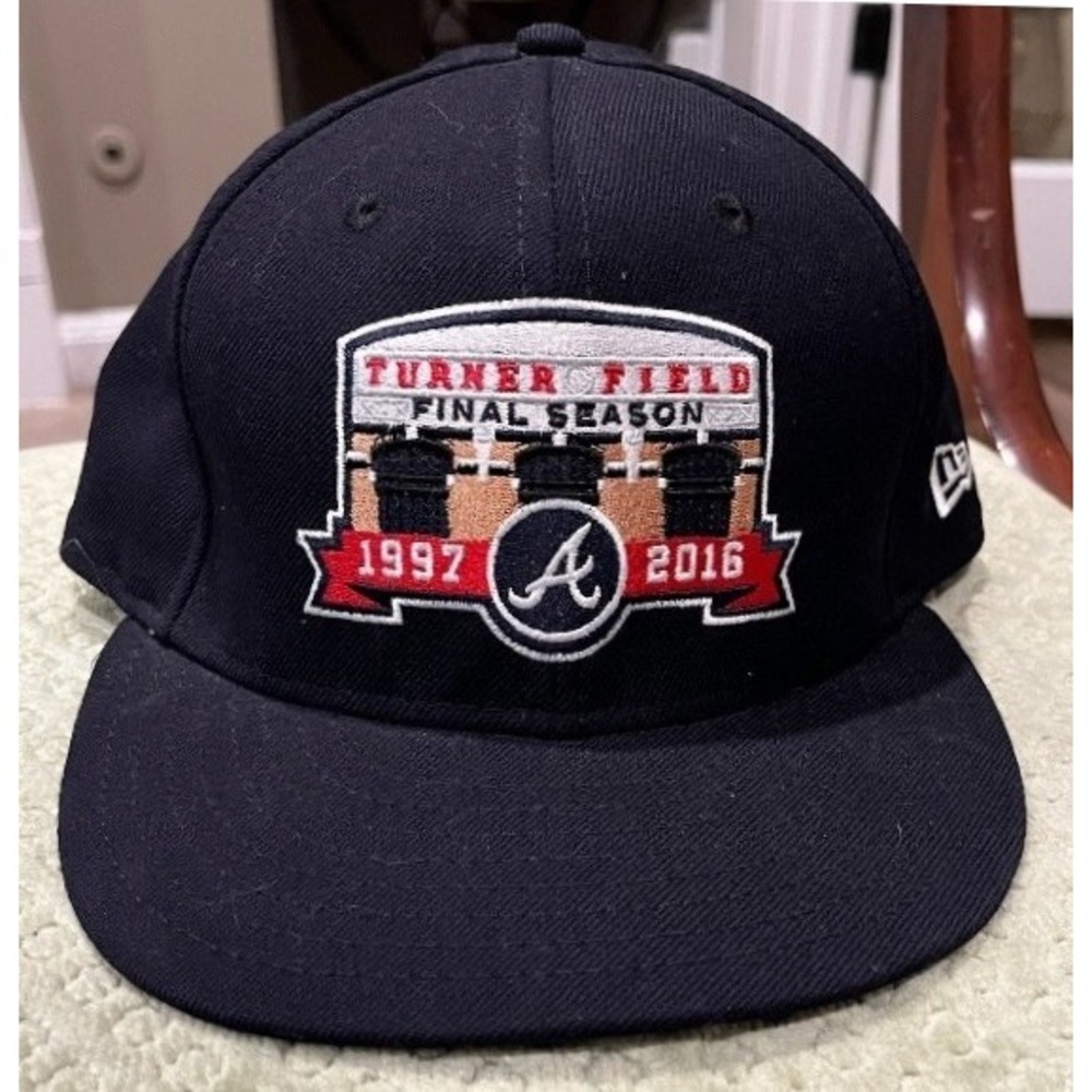 New Era‎ Atlanta Braves Turner Field Final Season 9FIFTY Snapback Hat Black